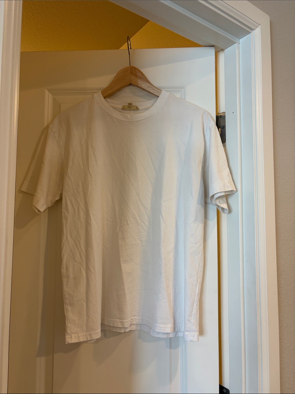 Madewell Classic Oversized White Short Sleeve Crew Tee